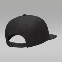 Nike Jordan Jersey Big дитячі Flat Brim Cap колір чорний