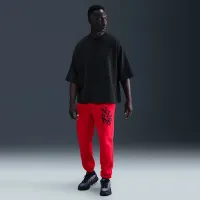 Nike Sportswear Club мужские Cuffed Fleece Joggers цвет красный