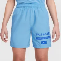Nike Multi Big детские (для мальчиков) Dri-FIT Woven шорты синий