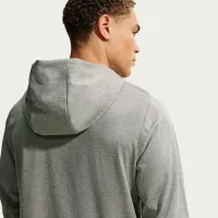 Nike Primary NanoKnit мужские Dri-FIT UV Protection Pullover Performance Толстовка с капюшоном цвет зеленый