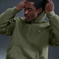 Nike Solo Swoosh чоловічі Pullover Толстовка з капюшоном колір зелений