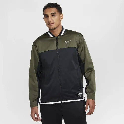 Nike для гольфу Club чоловічі Dri-FIT Full-Zip для гольфу Куртка колір чорний