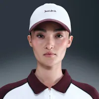 Nike Club Unstructuколір червоний JDI Cap колір білий