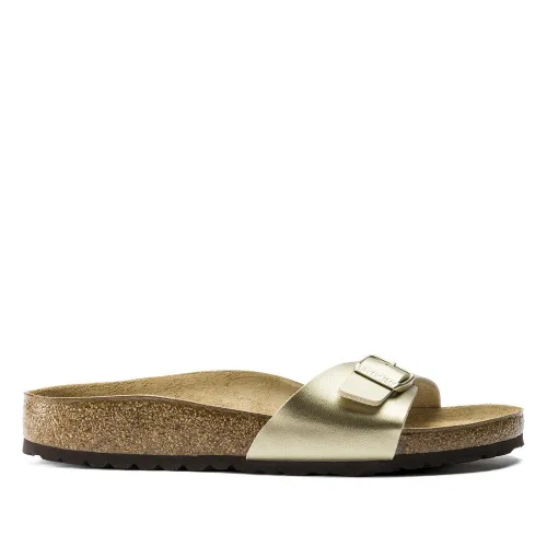 Шлёпанцы Birkenstock Madrid 1016107 - золотые