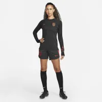U.S. Strike жіноча Nike Dri-FIT Knit Soccer шорти колір чорний