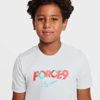Nike Erling Haaland Academy Big дитячі Dri-FIT Soccer Top колір сірий