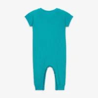 Nike Essentials Baby Short Sleeve Waffle Knit Coverall цвет зеленый