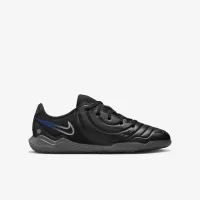 Nike Jr. Tiempo Legend 10 Club Little/Big детские Indoor/Court Low-Top Soccer Кроссовки цвет черный