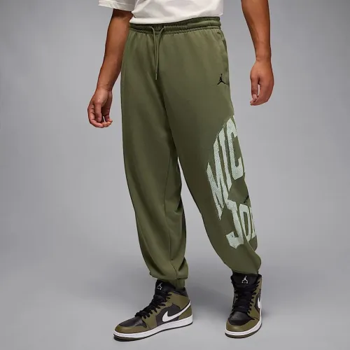 Nike Jordan Brooklyn мужские Collegiate Pants цвет зеленый