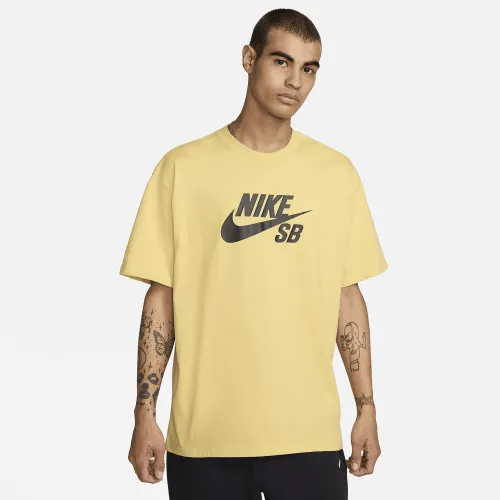 Nike SB мужские Logo Skate футболка Yellow
