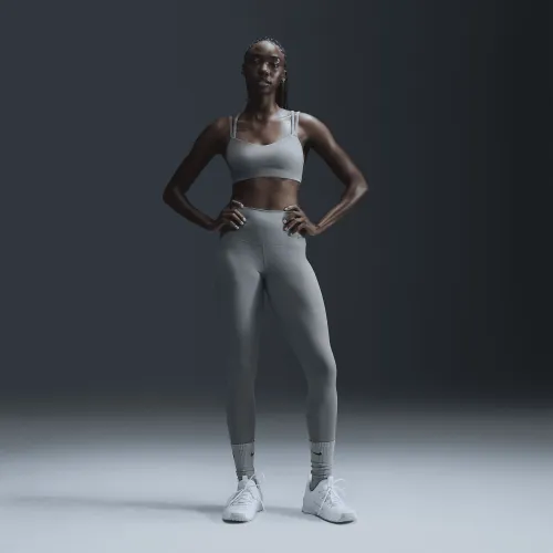 Nike Zenvy жіноча Gentle-Support З високою талією 7/8 лосіни колір зелений