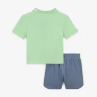 Nike Sportswear Create Your Own Adventure Baby (12-24M) Polo and шорты набор синий