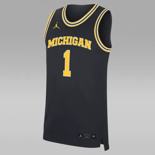Nike Jordan College Dri-FIT (Michigan) Men's Replica Basketball Jersey