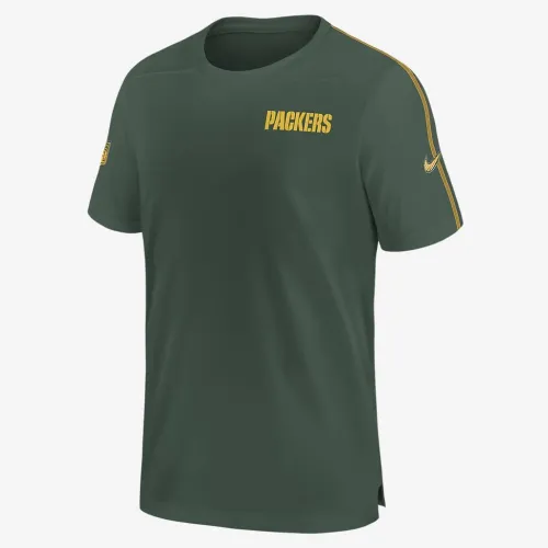 цвет зеленый Bay Packers Sideline Coach мужские Nike Dri-FIT NFL Top цвет зеленый