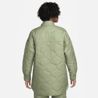 Nike Sportswear Essential жіноча Quilted Trench колір зелений