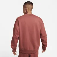 Nike Solo Swoosh чоловічі Fleece Crew колір червоний
