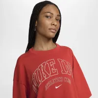 Nike Sportswear Essential женская оверсайз футболка цвет красный