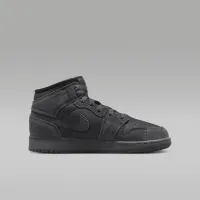 Nike Air Jordan 1 Mid SE Craft Big детские Кроссовки цвет серый