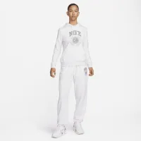 Nike Sportswear Club Fleece жіноча оверсайз Mid-Rise Sweatpants колір коричневий