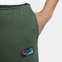 Nike Club Fleece мужские Fleece Pants цвет зеленый