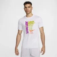 Nike чоловічі Dri-FIT баскетбольні футболка колір білий