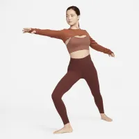 Nike Yoga Luxe женская Shrug Brown