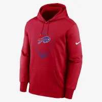 Buffalo Bills Icon Men’s Nike Therma NFL Pullover Толстовка з капюшоном колір червоний