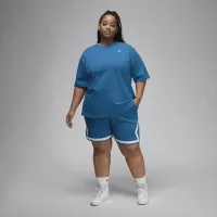 Nike Jordan Essentials жіноча Girlfriend футболка (великі розміри) блакитний