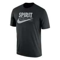 Washington Spirit мужские Nike Dri-FIT Soccer футболка цвет черный