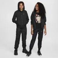Nike Sportswear Windrunner EasyOn Big дитячі Repel Куртка колір чорний