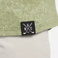 Nike для гольфа Club мужские для гольфа Short-Sleeve Top цвет зеленый