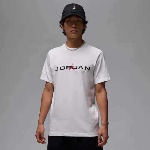 Nike Jordan Air мужские футболка цвет белый