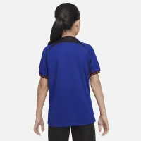 Netherlands 2022/23 Stadium Away Big детские Nike Dri-FIT Soccer Jersey синий