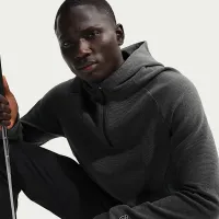 Nike Par чоловічі Therma-FIT Толстовка з капюшоном колір чорний