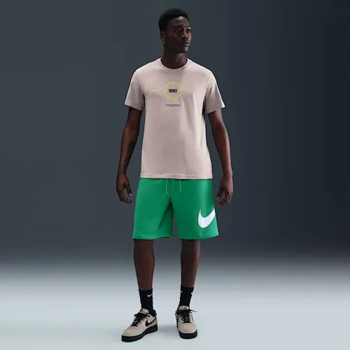 Nike Club чоловічі Fleece шорти колір зелений