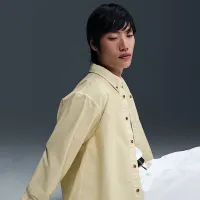 Nike Life мужские Oxford Shirt цвет коричневый