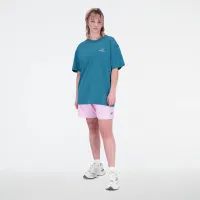 Футболка New Balance UT21503VDA - Голубая