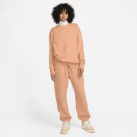 Nike Sportswear Phoenix Fleece женская С высокой Талией оверсайз Sweatpants цвет коричневый