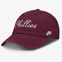 Philadelphia Phillies Cooperstown Script жіноча Nike MLB Adjustable Hat колір червоний