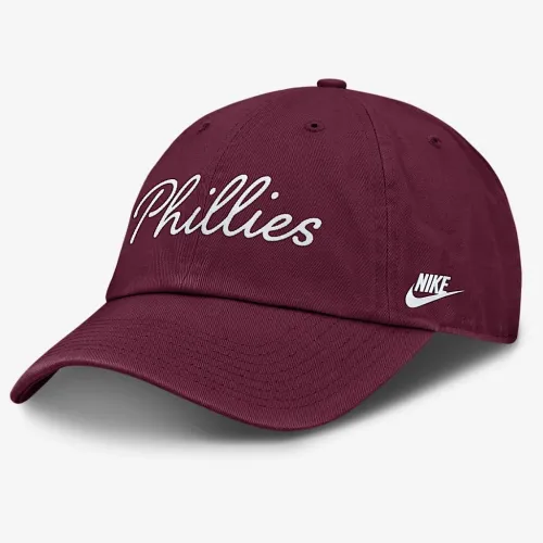 Philadelphia Phillies Cooperstown Script жіноча Nike MLB Adjustable Hat колір червоний