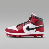Nike Jordan 1 Retro MCS чоловічі бейсбольні бутси колір червоний