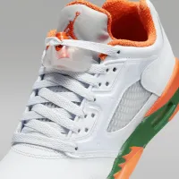 Nike Air Jordan 5 Retro Low Big детские Кроссовки цвет серый