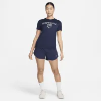 Nike Dri-FIT женская Softball футболка синий