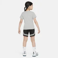 Nike Dry-FIT Fly Crossover Little дитячі 2-Piece футболка комплект колір чорний