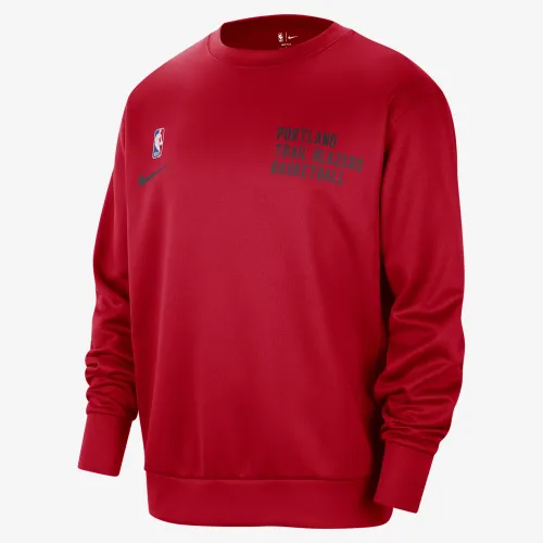 Portland Trail Blazers Spotlight чоловічі Nike Dri-FIT NBA Crew-Neck світшот колір червоний