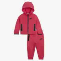 Nike Sportswear Tech Fleece Full-Zip набор Baby 2-Piece Толстовка с капюшоном набор Pink