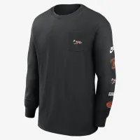 Cincinnati Bengals Rewind Max90 Pocket чоловічі Nike NFL Long-Sleeve футболка колір чорний
