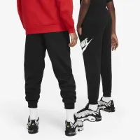 Nike Club Fleece Big дитячі Joggers колір чорний