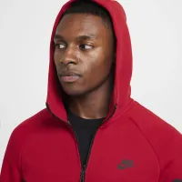 Nike Tech чоловічі Full-Zip Windrunner Толстовка з капюшоном колір червоний
