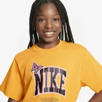 Nike Sportswear Big дитячі (Girls') футболка Yellow